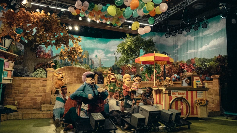 《幽暗偶遇》裡的木偶向《芝麻街》致敬。