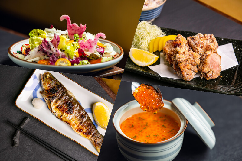 居酒屋人氣單品也能一次享用。 居酒屋人氣單品也能一次享用。