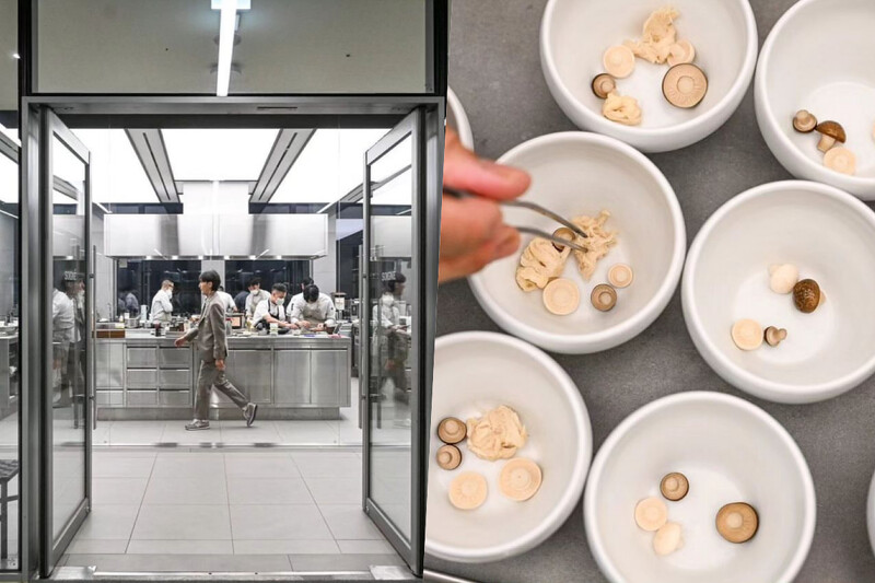 首爾米其林二星餐廳「SOIGNÉ」。 首爾米其林二星餐廳「SOIGNÉ」。