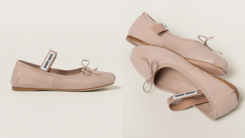 皮革芭蕾舞鞋 NT.33,000 皮革芭蕾舞鞋 NT.33,000