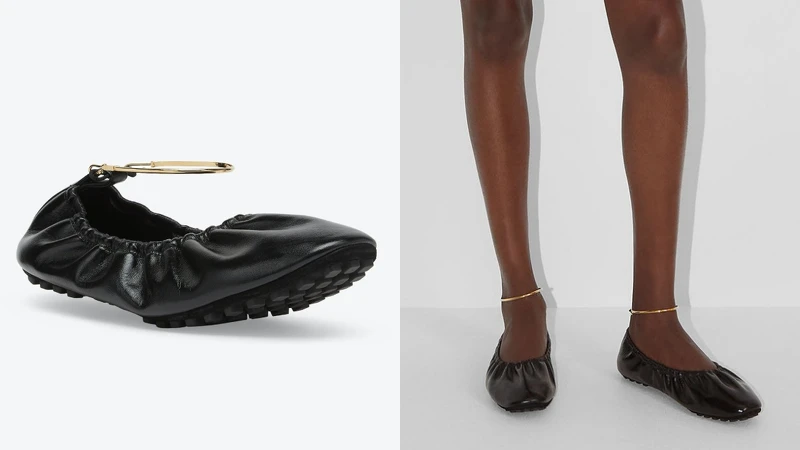 FENDI Filo芭蕾舞平底鞋 NT.27,400 FENDI Filo芭蕾舞平底鞋 NT.27,400