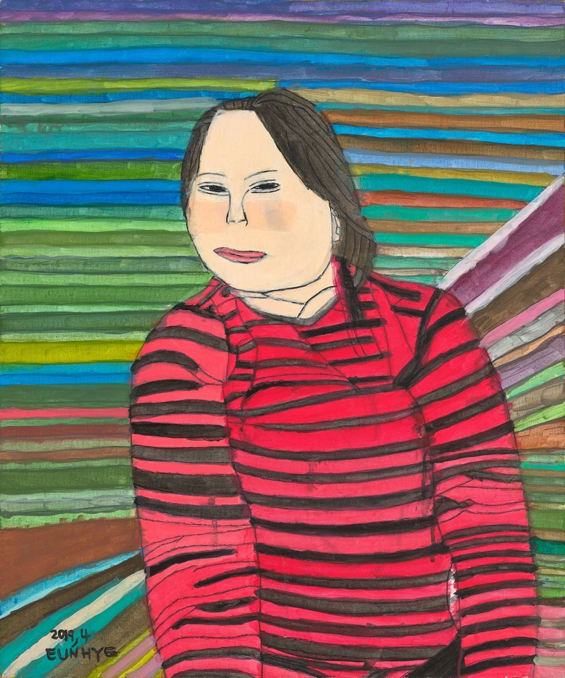 在美術教室的工作接觸了繪畫。