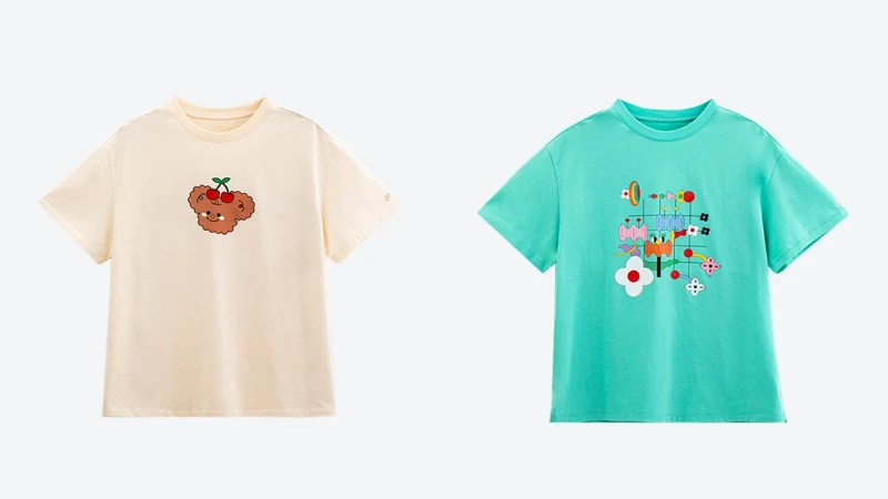 冰狗室圖案印花寬版短袖T NT.1850、台灣主題圖案印花寬版短袖T NT.1850