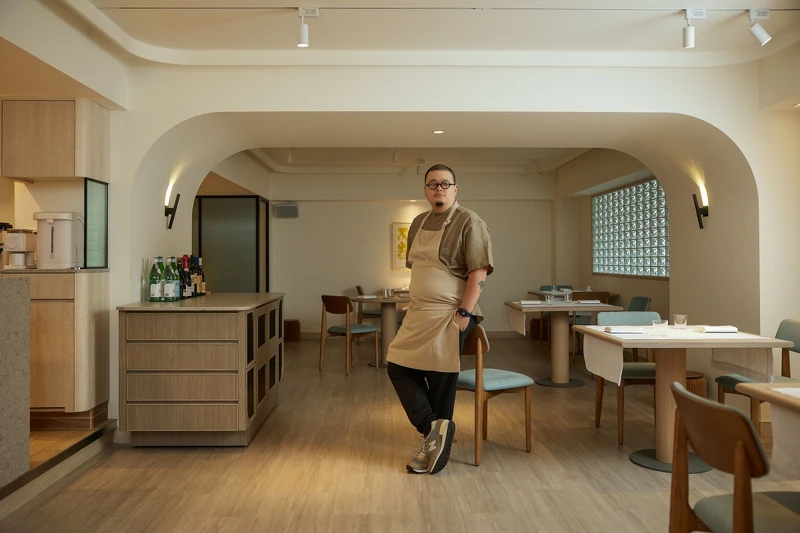 Chef Nobu(李信男,Nobu Lee)。  Chef Nobu(李信男,Nobu Lee)。