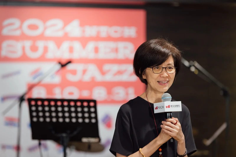 國家兩廳院藝術總監劉怡汝致詞。圖片提供：國家兩廳院；攝影：蔡耀徵。