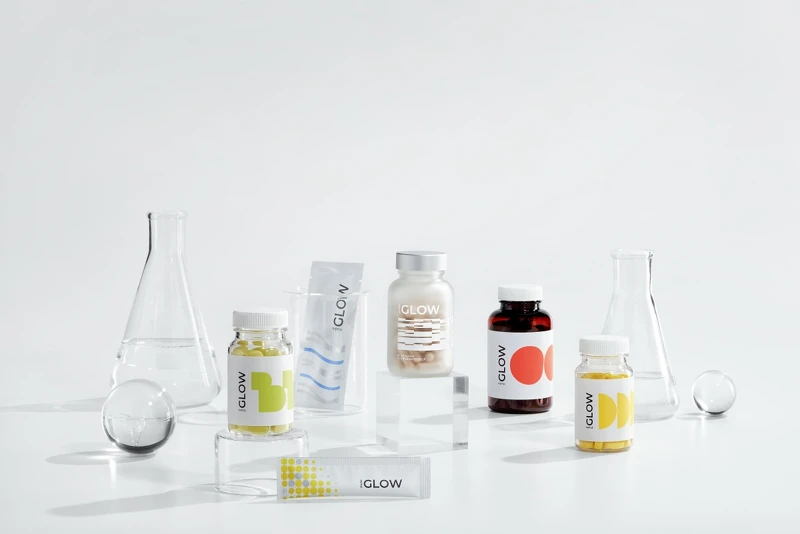 「studio GLOW」視覺包裝有別於一般。 「studio GLOW」視覺包裝有別於一般。