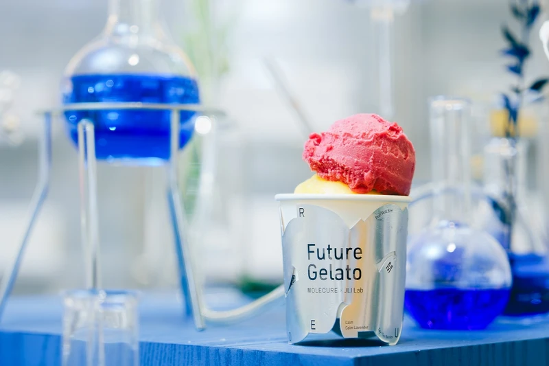 「Future Bar未來吧」與台中「JLI lab」合作,開發出六款風味。 「Future Bar未來吧」與台中「JLI lab」合作,開發出六款風味。