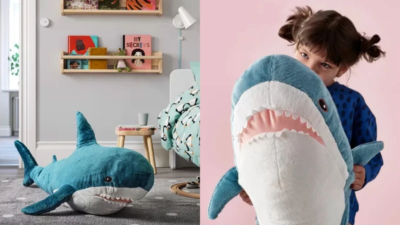 超可愛人氣鯊魚玩偶BLÅHAJ,一開始是灰色的! 超可愛人氣鯊魚玩偶BLÅHAJ,一開始是灰色的!