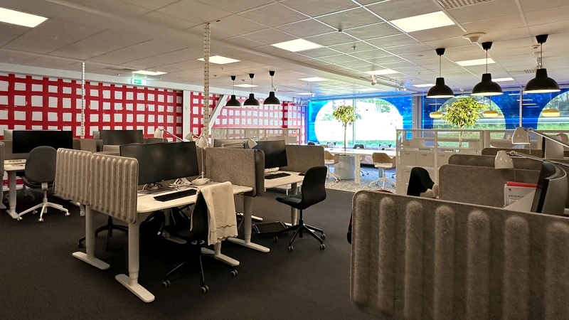 「IKEA 創意中心」辦公室座位 「IKEA 創意中心」辦公室座位