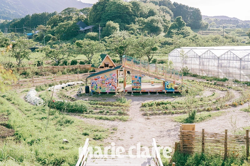 在休息站後方是今年日本黃金週開幕的「Soil to Soul Farm Park 」。 在休息站後方是今年日本黃金週開幕的「Soil to Soul Farm Park 」。