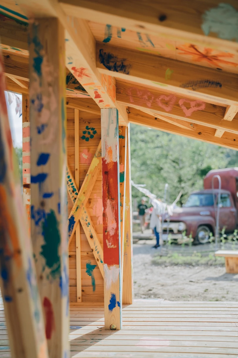 可以讓孩子自由揮灑創作的建築。 可以讓孩子自由揮灑創作的建築。