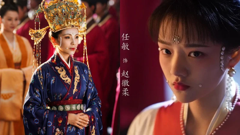 《大宋宮詞》劉濤、《清平樂》任敏都曾貼上珍珠妝。