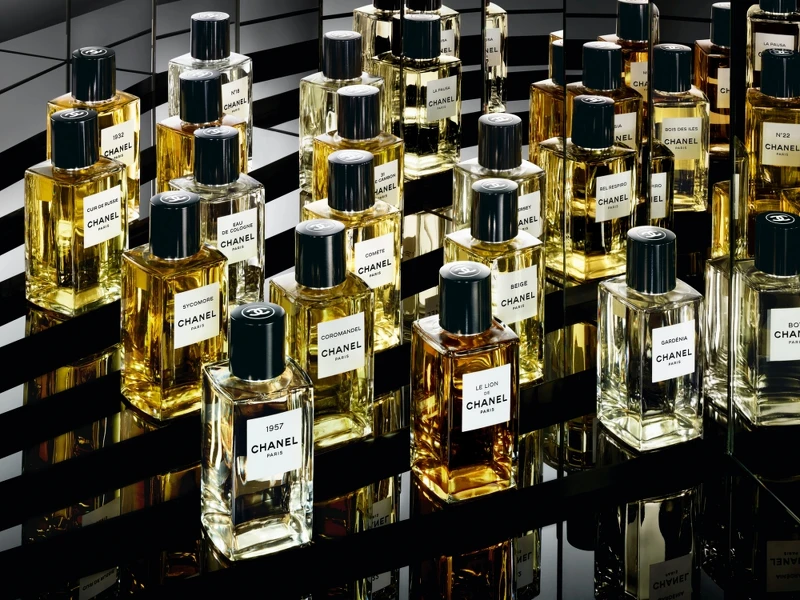 香奈兒精品香水系列Les Exclusifs情境。