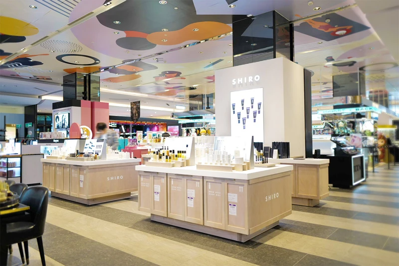 SHIRO在台北信義新天地新光三越百貨A11開設日本境外亞洲首家實體店。 SHIRO在台北信義新天地新光三越百貨A11開設日本境外亞洲首家實體店。