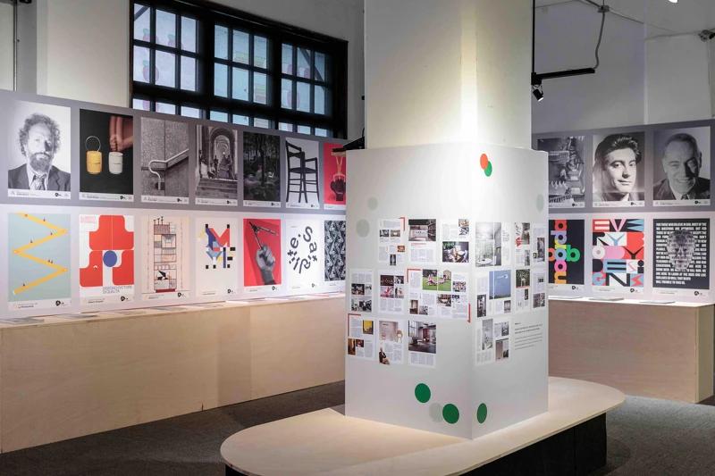 閱讀區透過設計書刊的回顧,展示義大利、台灣的設計敘事。 閱讀區透過設計書刊的回顧,展示義大利、台灣的設計敘事。