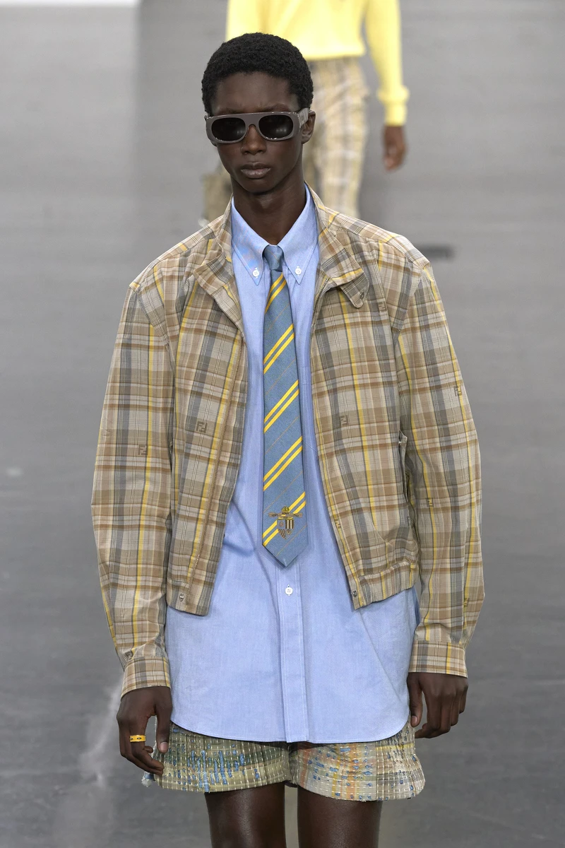 Fendi 2025SS 男裝系列。