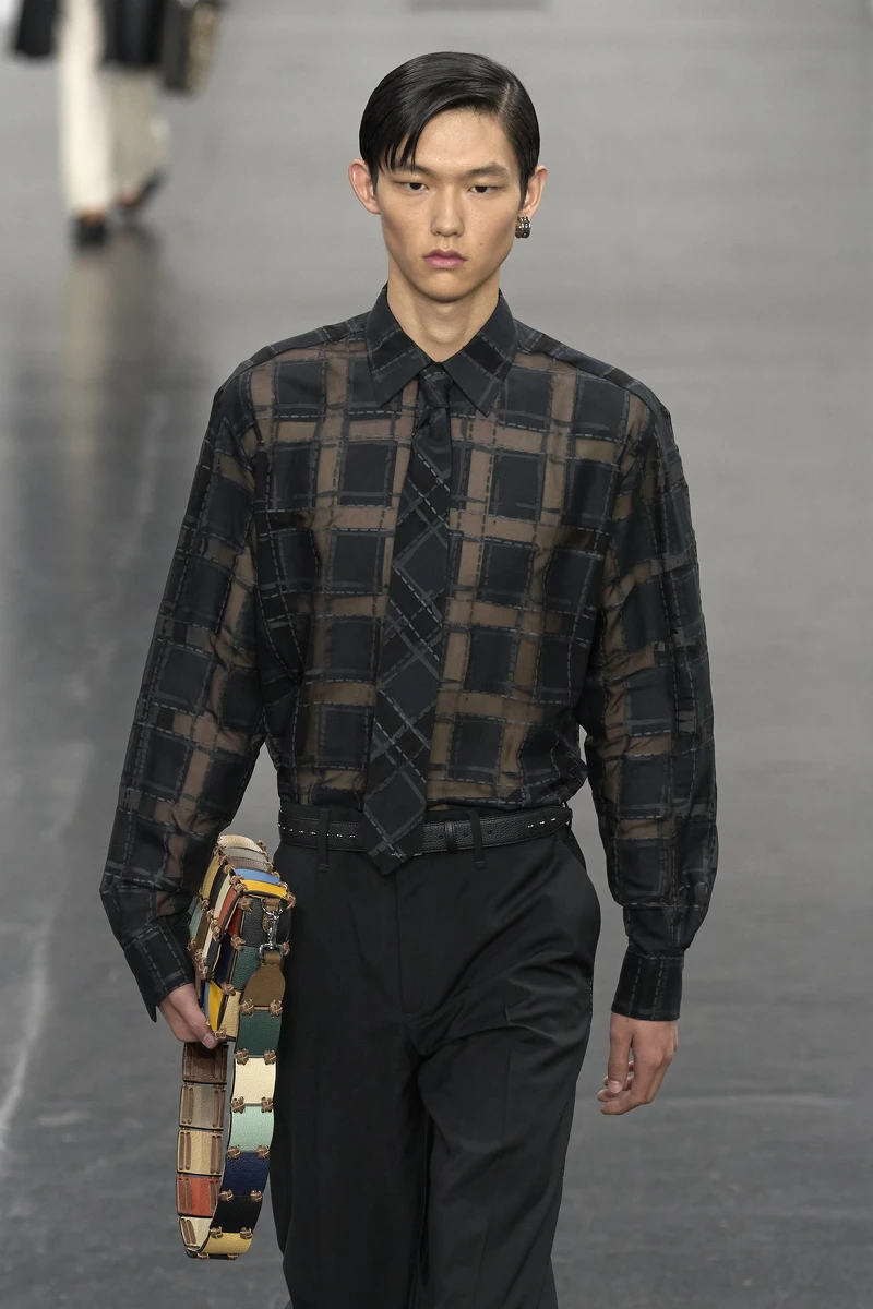 Fendi 2025SS 男裝系列。