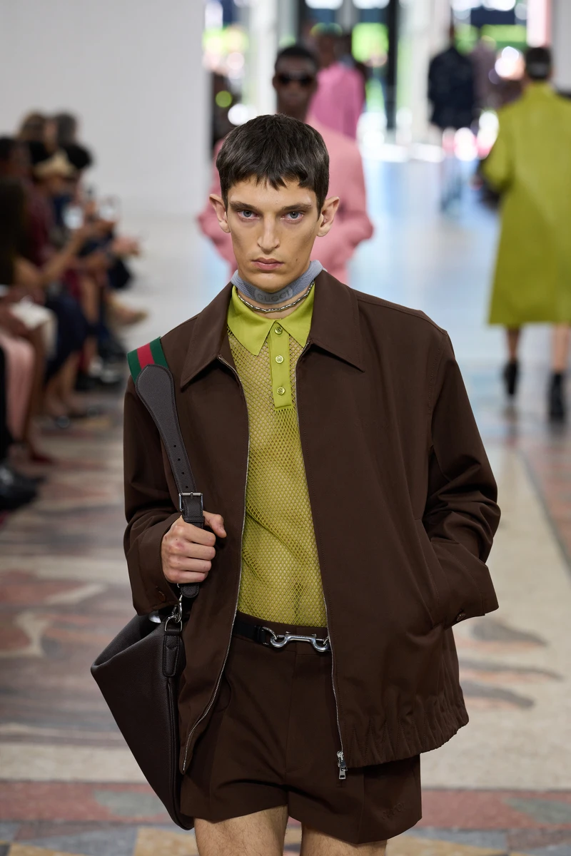 Gucci 2025SS 男裝系列。