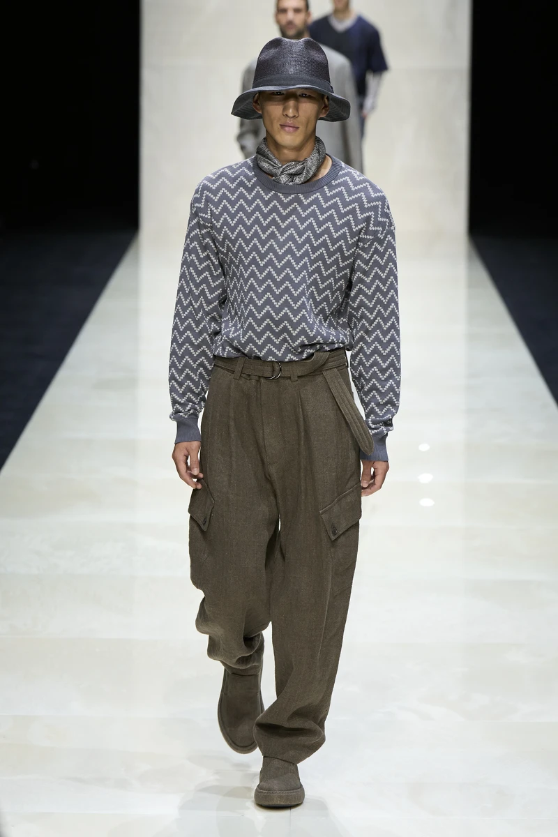Giorgio Armani 2025SS 男裝系列。