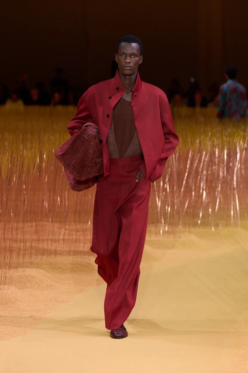 Zegna 2025SS男裝系列。