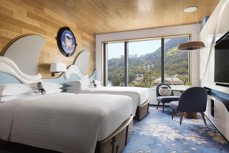 香港海洋公園萬豪酒店「威威潛艇」主題套房 香港海洋公園萬豪酒店「威威潛艇」主題套房