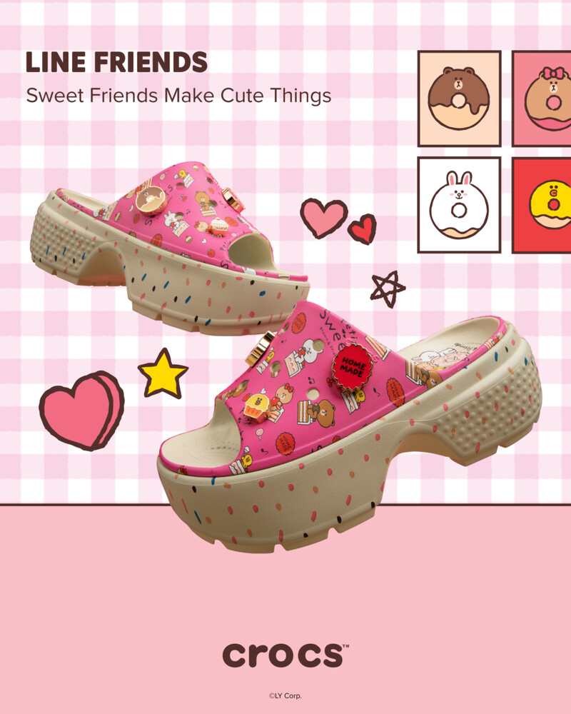 CROCSXLINE FRIENDS厚底涼拖鞋 NT.3180 CROCSXLINE FRIENDS厚底涼拖鞋 NT.3180