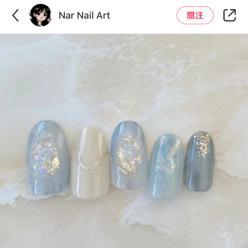 Photo/小紅書@Nar Nail Art