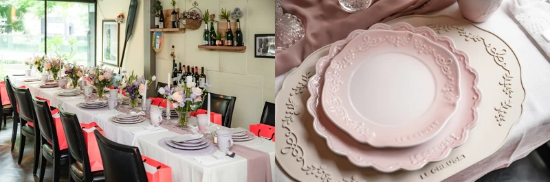 與台北Osteria Rialto雅朵義大利餐館聯手,呈現優雅柔美浪漫溫馨的典雅浪漫風格。 與台北Osteria Rialto雅朵義大利餐館聯手,呈現優雅柔美浪漫溫馨的典雅浪漫風格。