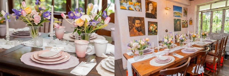 在台中JIFS COOKING SALON注入渡假般自然隨興的情趣,打造出慵懶愜意的法式鄉村風格。 在台中JIFS COOKING SALON注入渡假般自然隨興的情趣,打造出慵懶愜意的法式鄉村風格。