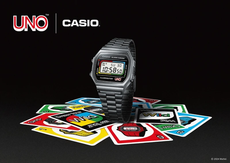 CASIO X UNO聯名錶款 NT.2,900