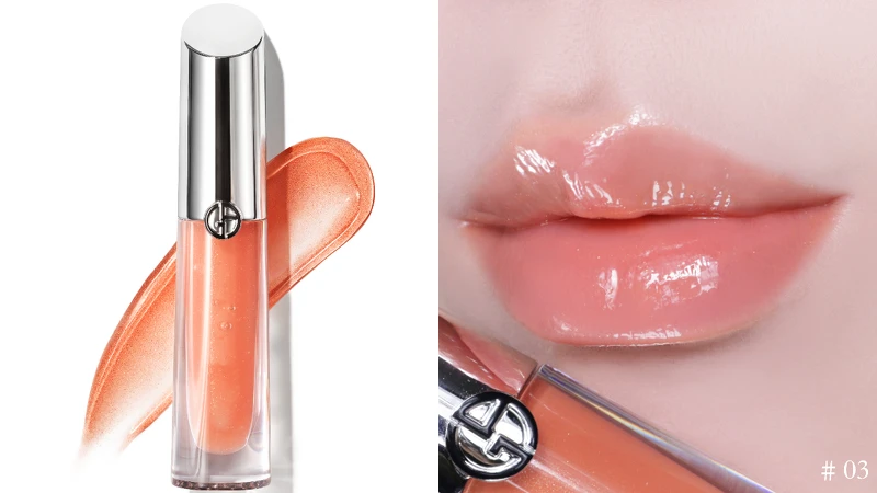 ▴ Armani Beauty「訂製奢光潤唇蜜」#03 楓糖光 | 3.5ML NT$1,500 ▴ Armani Beauty「訂製奢光潤唇蜜」#03 楓糖光 | 3.5ML NT$1,500