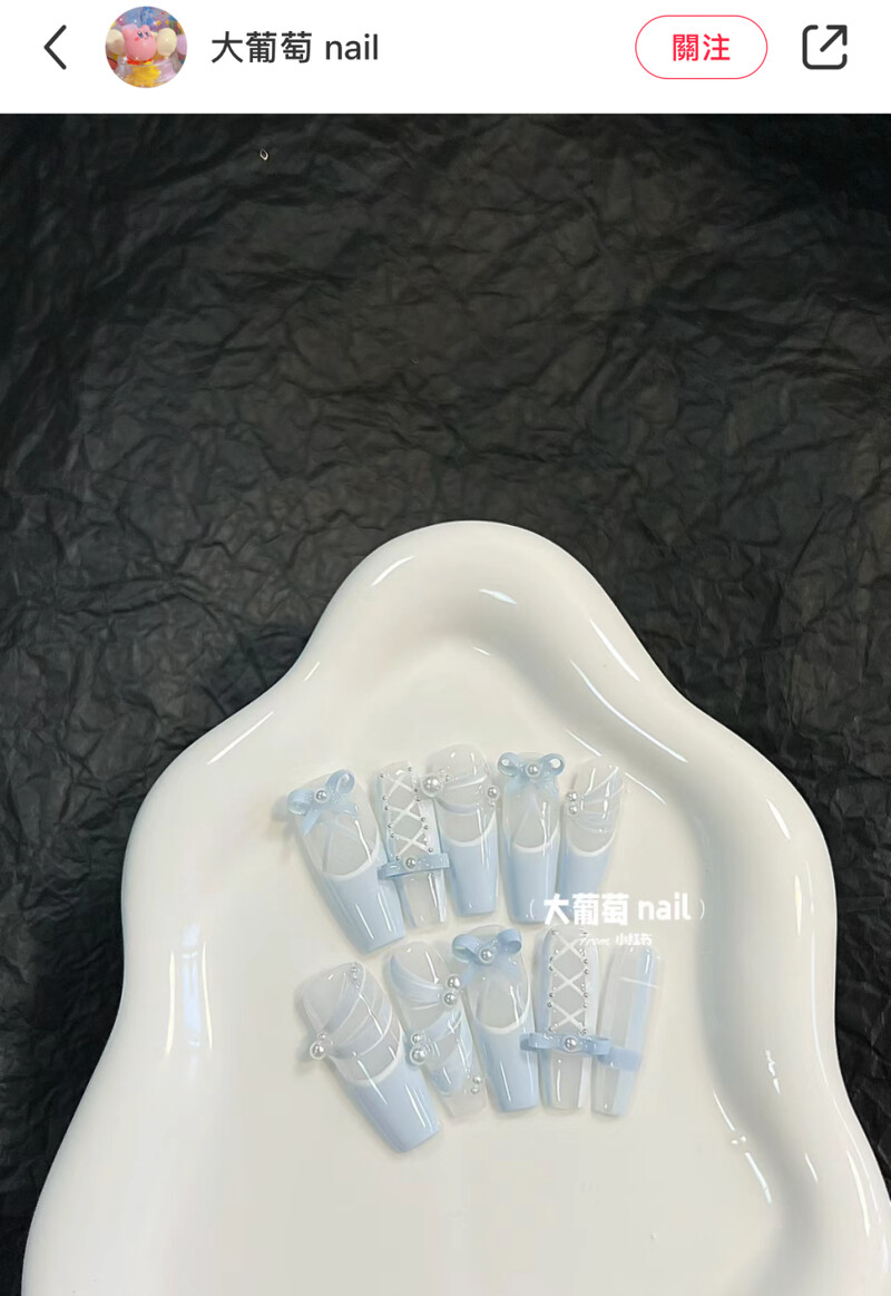 Photo/小紅書@大葡萄 nail