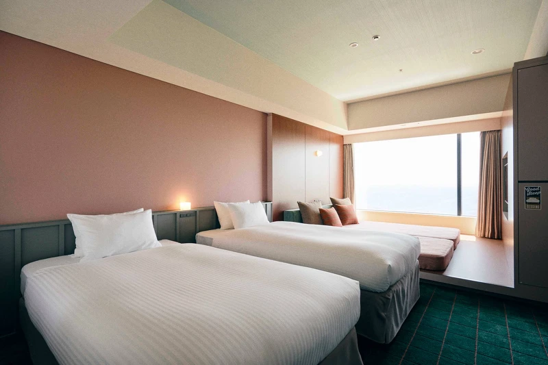 「星野集團 1955 Tokyo Bay」提供638間客房，23種房型。