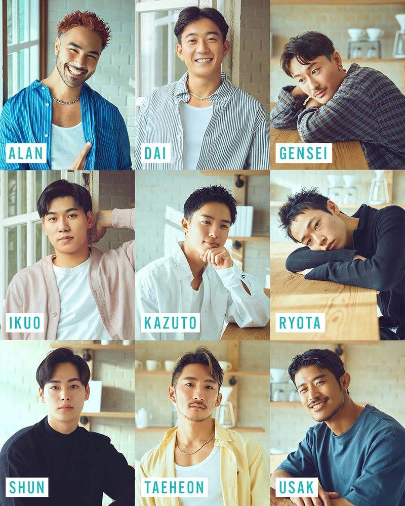 《夏日咖啡男友》男成員總覽 《夏日咖啡男友》男成員總覽