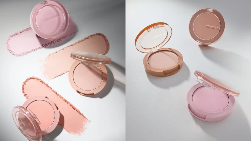 innisfree妝自然圓形腮紅(共3色)6.2g，NT480