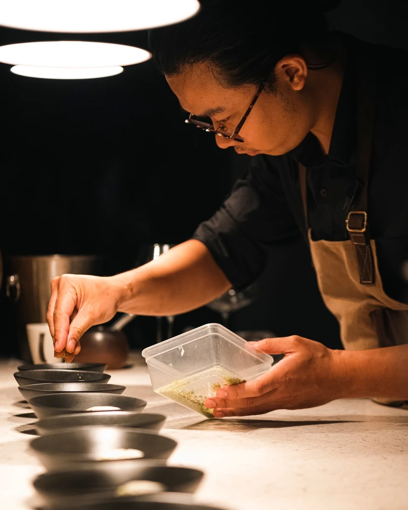 主廚江曜宇(Yao)。 主廚江曜宇(Yao)。