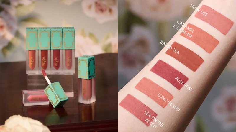 FreshO2 X丹妮婊姐SUPER STAR羽毛霧面唇泥(共6色)3.5g,NT499 FreshO2 X丹妮婊姐SUPER STAR羽毛霧面唇泥(共6色)3.5g,NT499