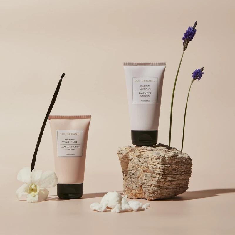 Oui Organic溫柔香草滋養護手霜75ml,NT880、舒壓薰衣草滋養護手霜75ml,NT880 Oui Organic溫柔香草滋養護手霜75ml,NT880、舒壓薰衣草滋養護手霜75ml,NT880