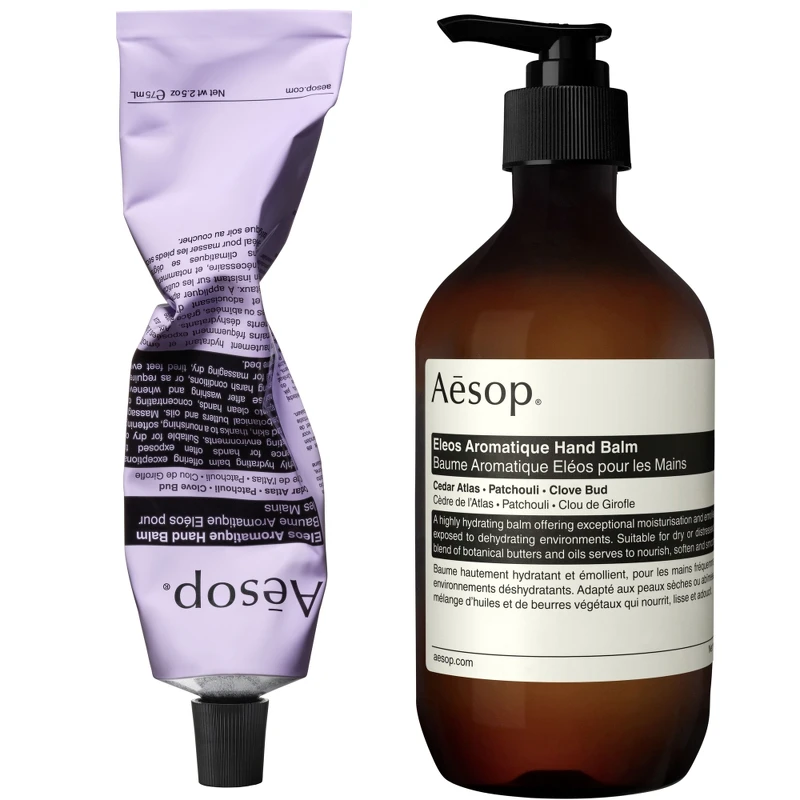 Aesop厄勒俄斯芳香護手霜75ml,NT1,000、500ml,NT3,100 Aesop厄勒俄斯芳香護手霜75ml,NT1,000、500ml,NT3,100