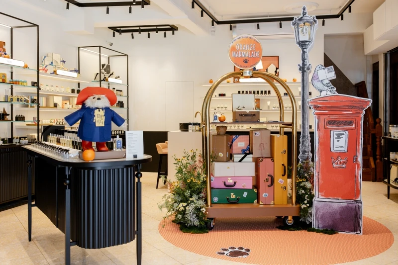 Jo Malone London大稻埕形象概念店1樓空景照。