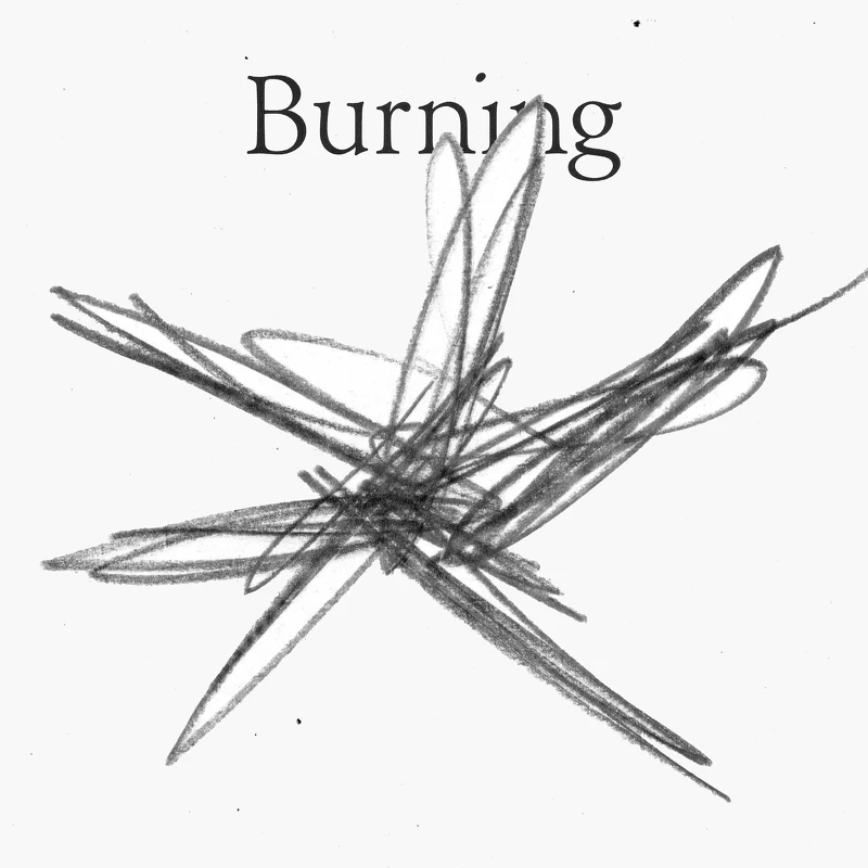 羊文學〈Burning〉數位封面 羊文學〈Burning〉數位封面