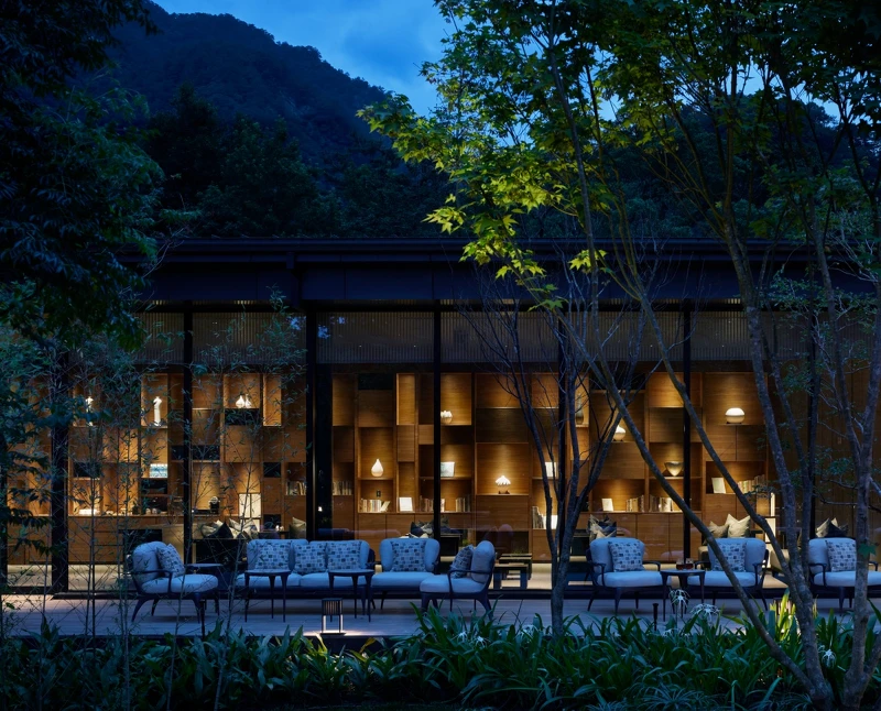 星野集團五年前在台開設首間溫泉旅宿「虹夕諾雅 谷關」。