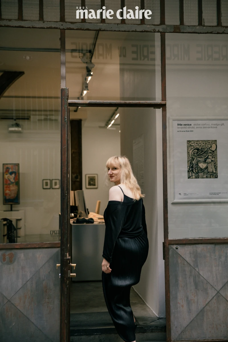 Galia 與他喜愛的藝廊Galerie Christian Berst Art Brut 