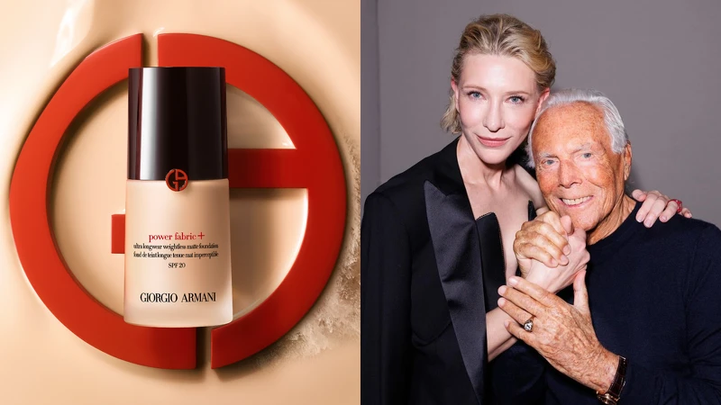 圖片來源: INSTAGRAM & Armani Beauty | 超持妝絲絨水慕斯粉底 定價2,700元