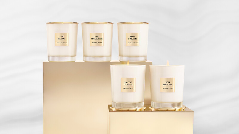 圖片來源: ARMANI BEAUTY | ARMANI PRIVÉ 高級訂製香氛蠟燭系列 定價3500元/175g
