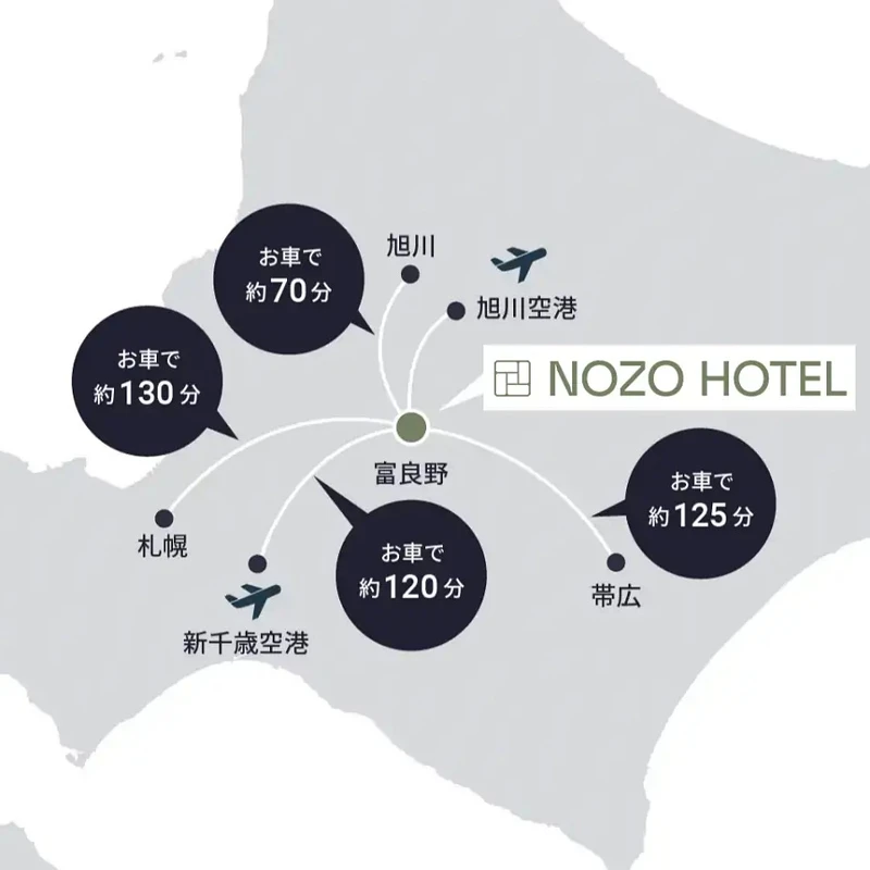 NOZO Hotel諾佐酒店位置