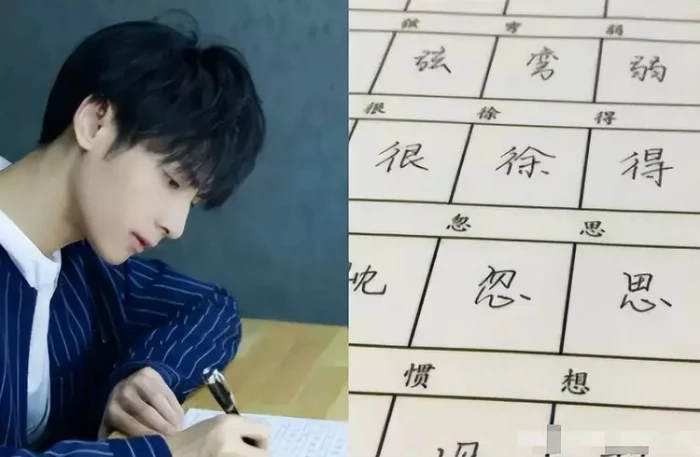 羅雲熙的手寫字,美到變成字庫。 羅雲熙的手寫字,美到變成字庫。