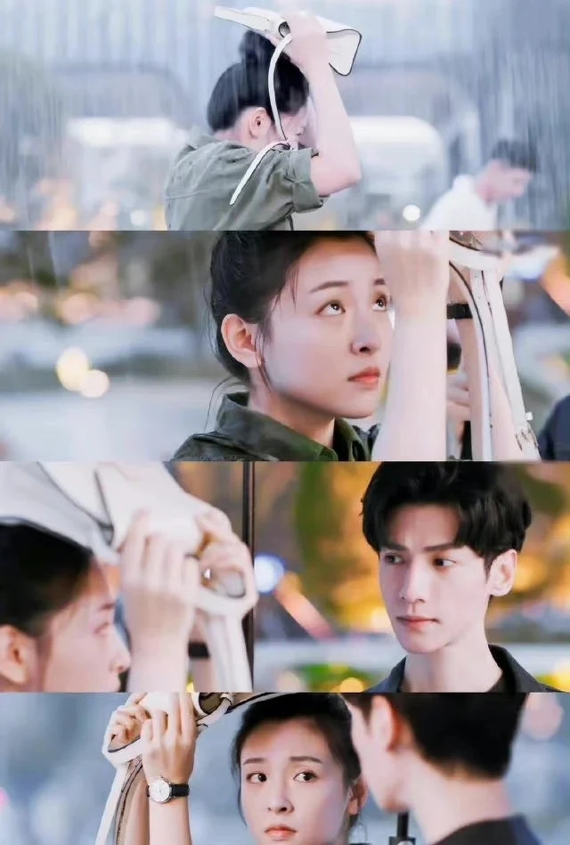 《追光者》撐傘場面夢幻聯動《何以笙簫默》超驚喜。 《追光者》撐傘場面夢幻聯動《何以笙簫默》超驚喜。