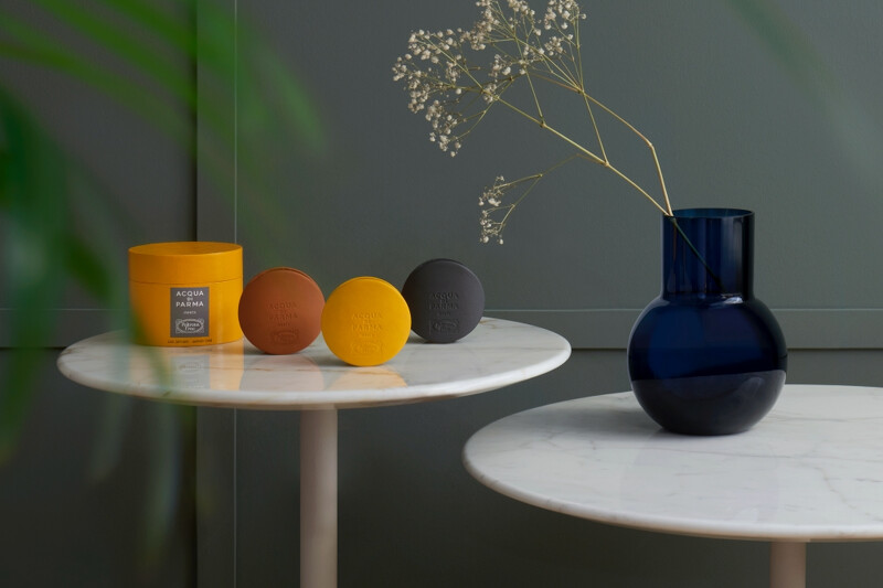 Acqua di Parma車用擴香形象照。