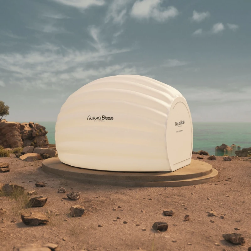 Natura Bissé PURE AIR BUBBLE情境圖。 Natura Bissé PURE AIR BUBBLE情境圖。